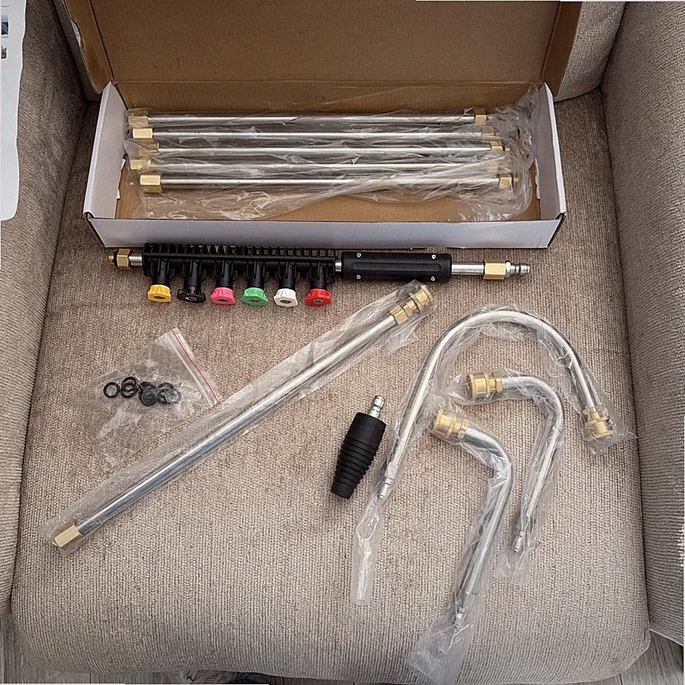 Pressure Washer Accessories With Stainless Steel Extension Wands