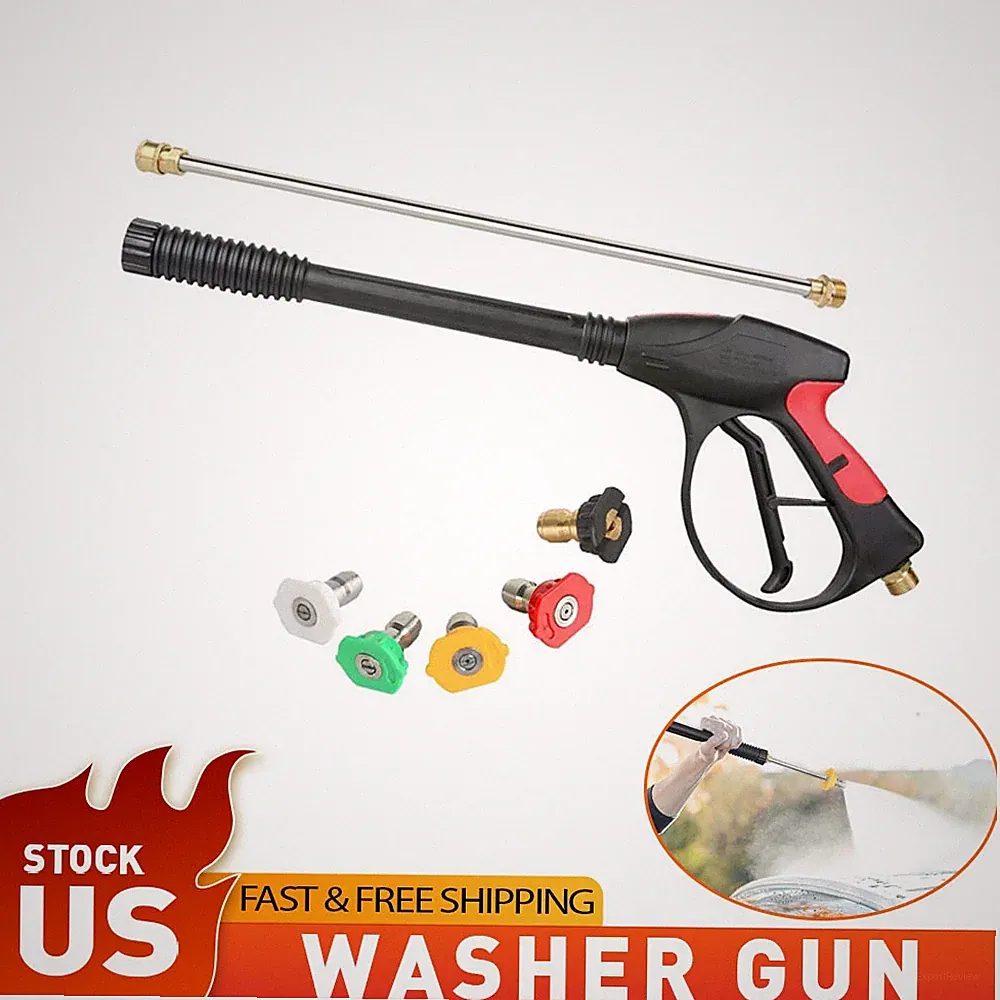 Pressure Washer Accessory Gun 4000PSI 19" Wand 5 Nozzles Fit Troybilt Honda New