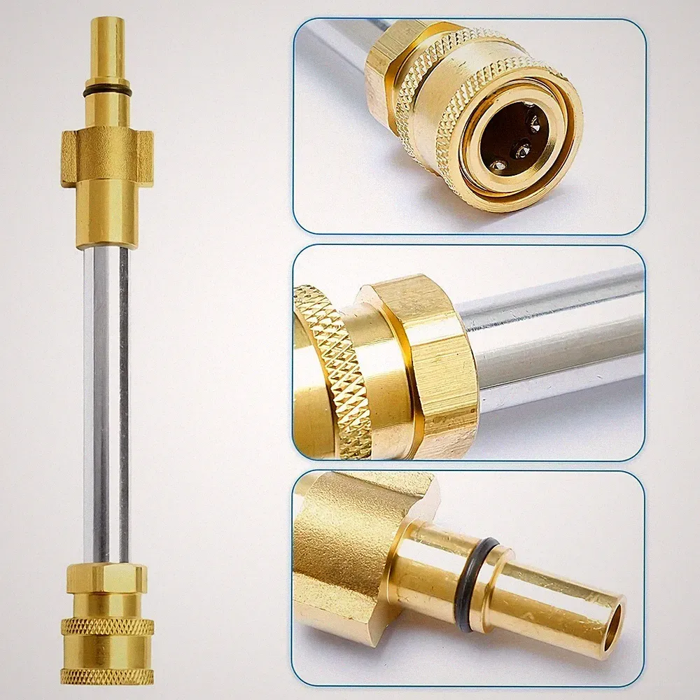 Pressure Washer Adapter 1/4" Quick Connect for DeWalt Foam Cannon Spray Gun...