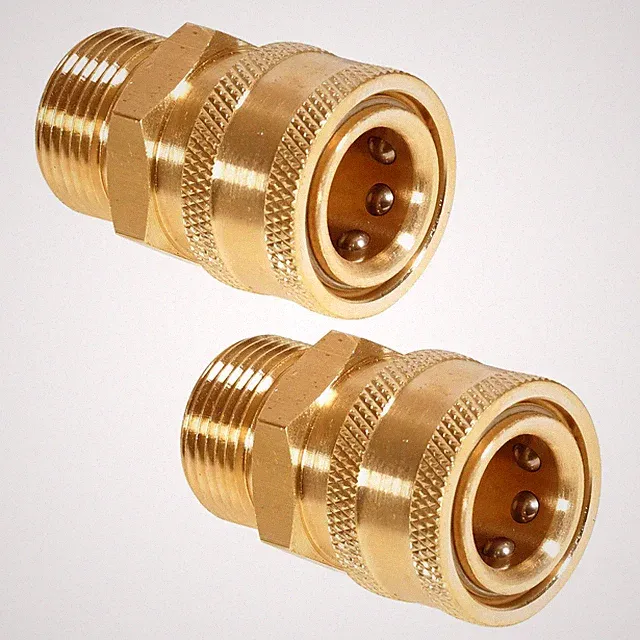 Pressure Washer Adapter, 2 Pack M22-14mm to 3/8'' Socket Power Washer Coupler...