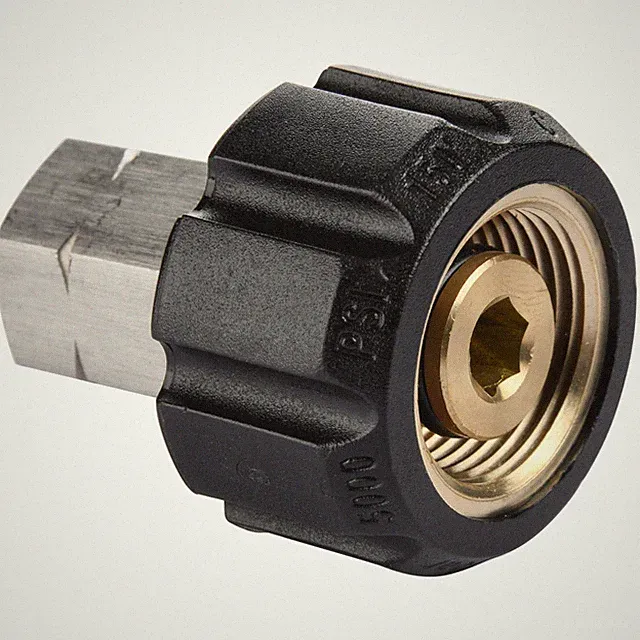 Pressure Washer Adapter, Female Metric M22 to 1/4 Inch Female NPT Fitting, 50...
