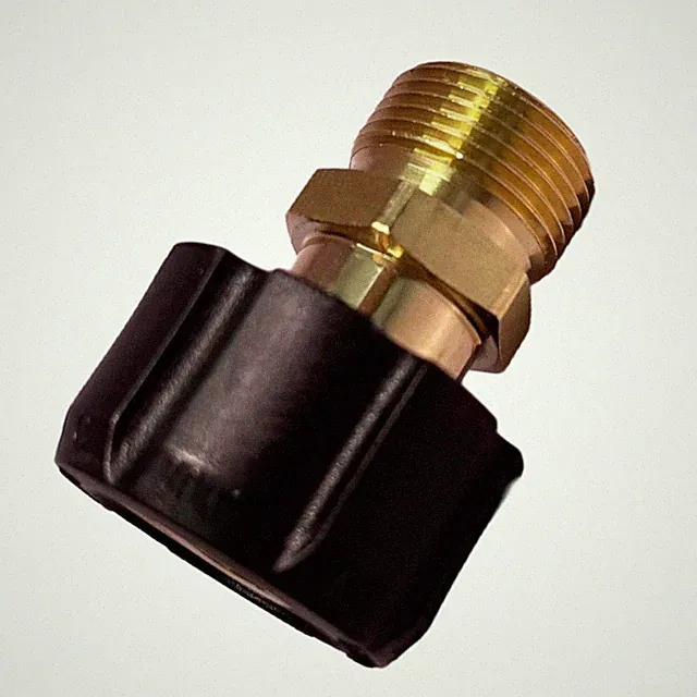 Pressure Washer Adapter, M22-15mm Female to M22-14mm Male Fitting, Coupler
