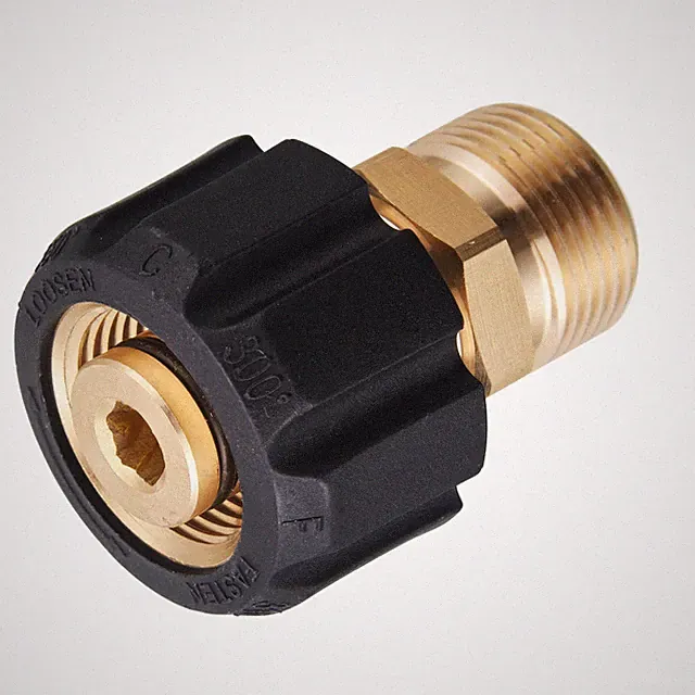 Pressure Washer Adapter M22 15mm Female To M22 14mm Male Fitting Power Washer Ho