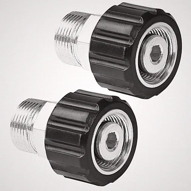 Pressure Washer Adapter, Metric M22-14mm Male to M22-15mm Female Fitting, Con...