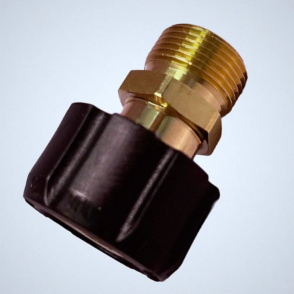 Pressure Washer Adapter Metric M22-15mm Female Thread to M22-14mm Male Fitting C