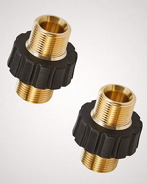 Pressure Washer Adapter Set, M22-14mm Male Fitting to M22-14mm Male Swivel, 5...
