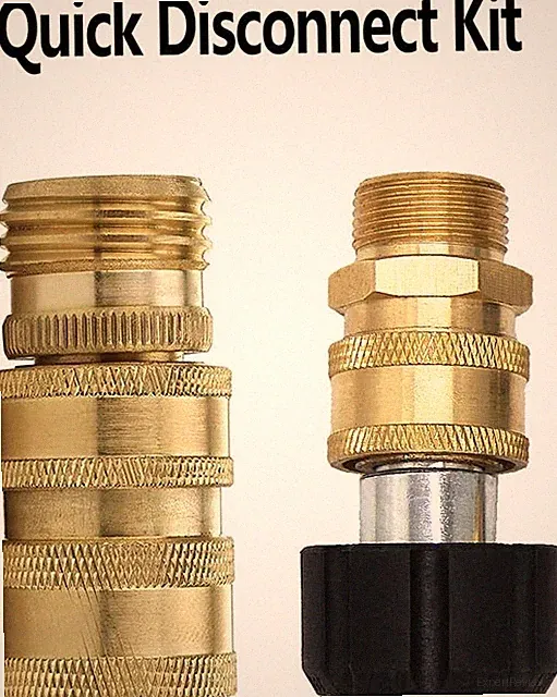 Pressure Washer Adapter Set M22 Swivel to 3/8 Quick Connect Quick Release Kit