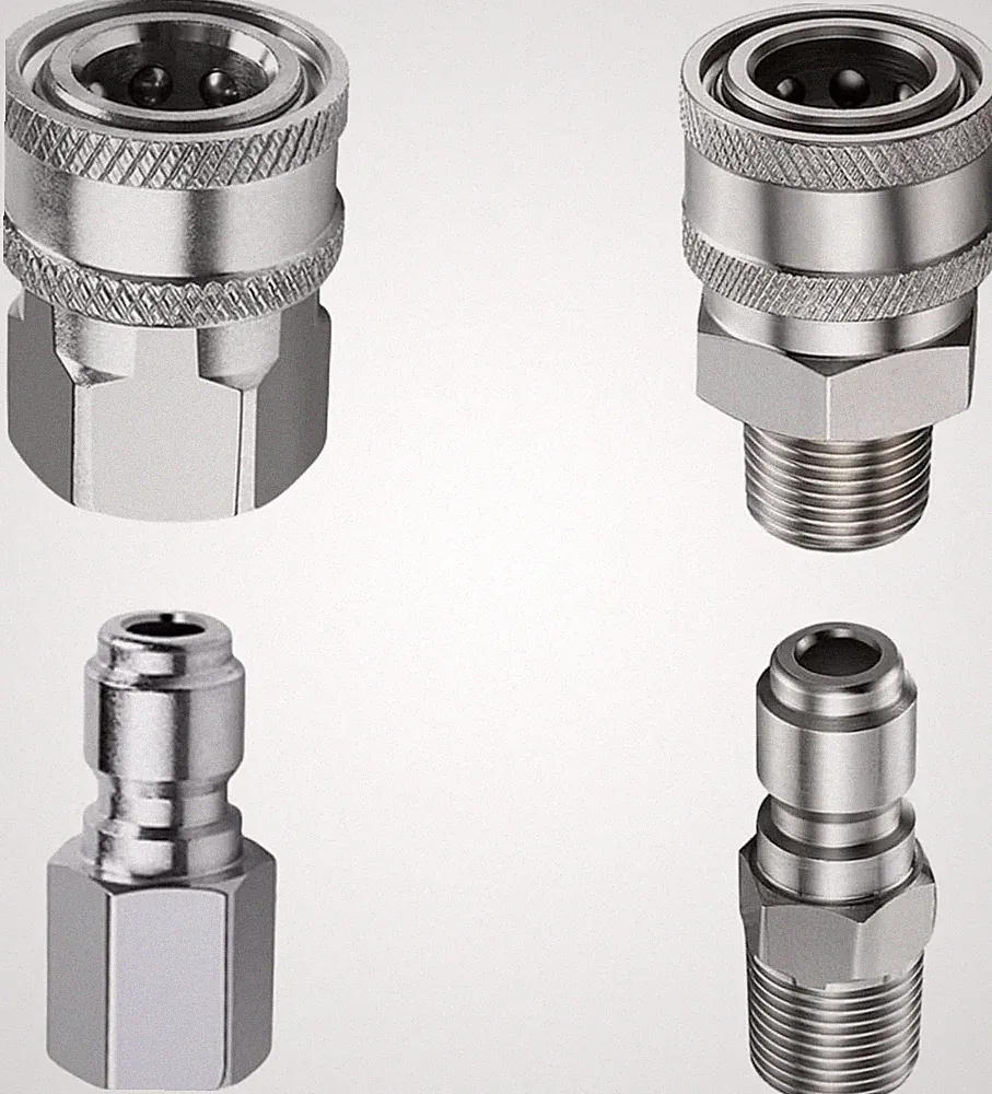 Pressure Washer Adapter Set Quick Connect Kit 5000PSI (3/8 inch quick connector)