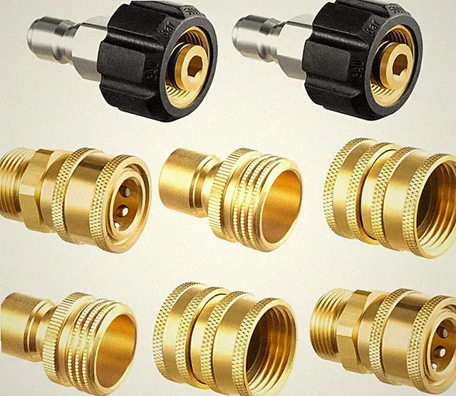 Pressure Washer Adapter Set, Quick Disconnect Kit, M22 14 Mm Quick Connect Swive