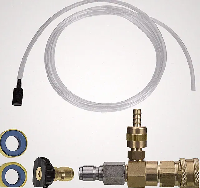 Pressure Washer Adjustable Chemical Injector Soap Injector 3/8" Quick Connector