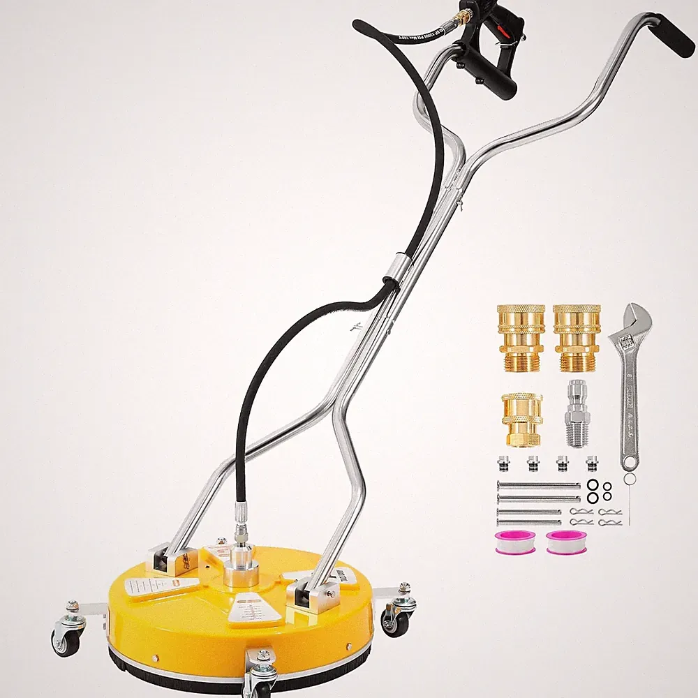 Pressure Washer Attachment Tool Daily 16.5in Surface Cleaner 4 Wheels