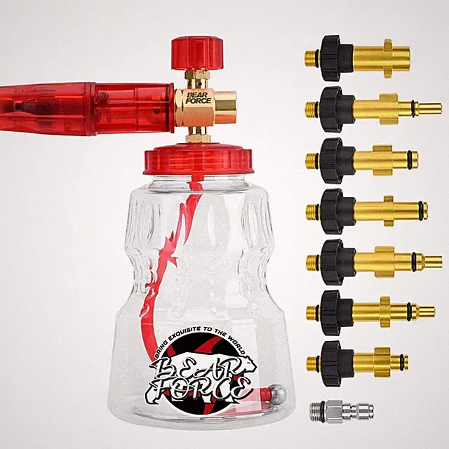 Pressure Washer Brass Snow Foam Lance Foam Nozzle Car Wash Foam Maker Washer New