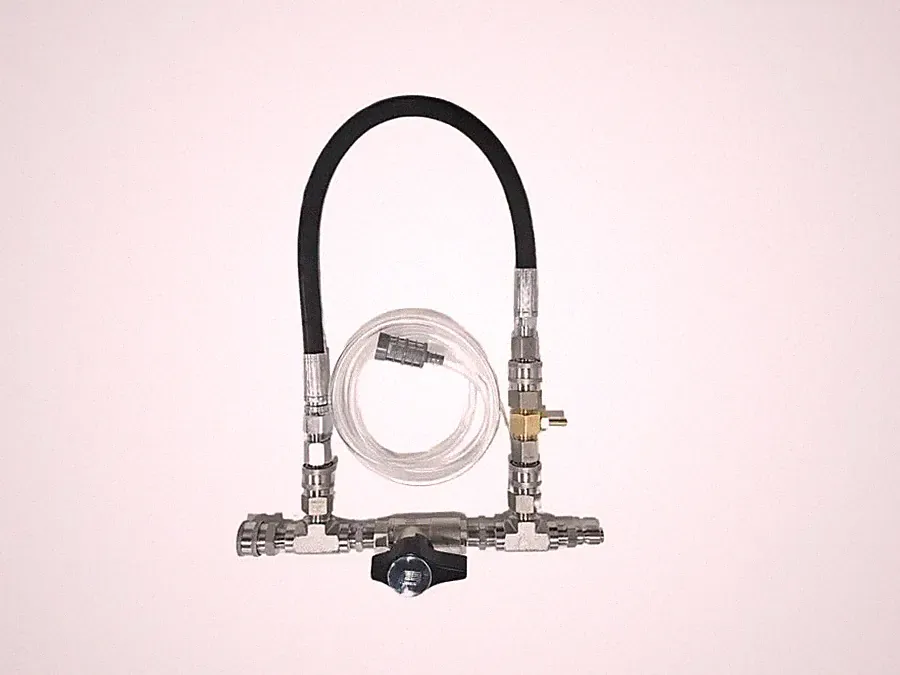 Pressure Washer Chemical Injector Bypass Kit DN10 Ball Valve 2.1mm 3-5 GPM