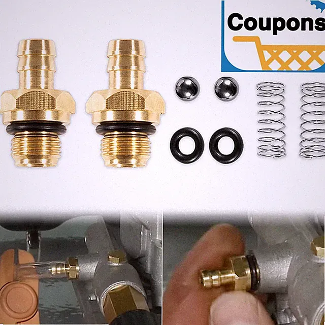 Pressure Washer Chemical Soap Injector Kit for Briggs Replace 190593GS 190635GS