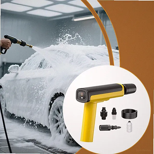 Pressure Washer Compact for Home Ergonomic Folding Lightweight Power Cleaner