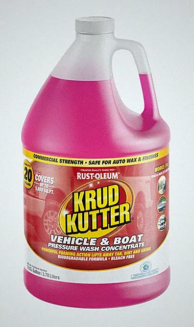 Pressure Washer Concentrate 1 Gallon Vehicle Boat Cleaner Krud Kutter Manual
