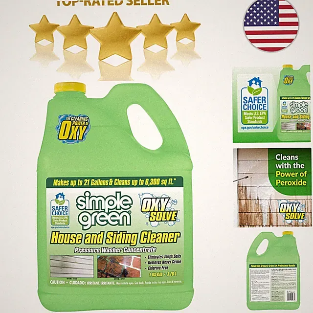 Pressure Washer Concentrate - Vinyl, Aluminum, Wood Cleaner`