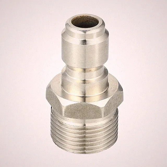 Pressure Washer Coupler Stainless Steel M22 x 1.5 Male Gun Adapter 1 Pc