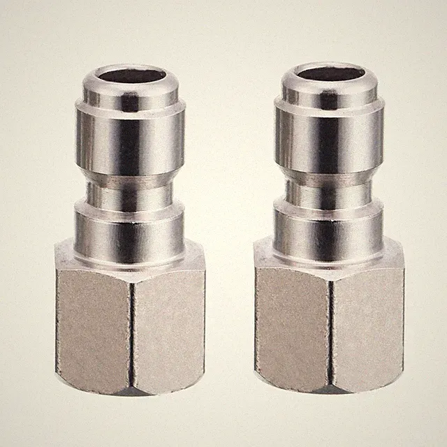 Pressure Washer Couplers 1/4 Quick Connect Plug to Female NPT Thread Fitting...