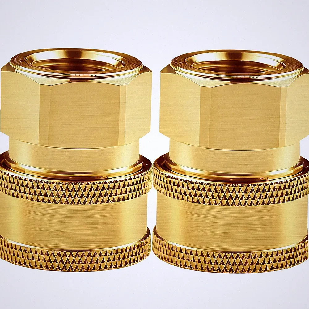 Pressure Washer Couplers Brass Fittings, 2 Pack 3/8 inch Inch