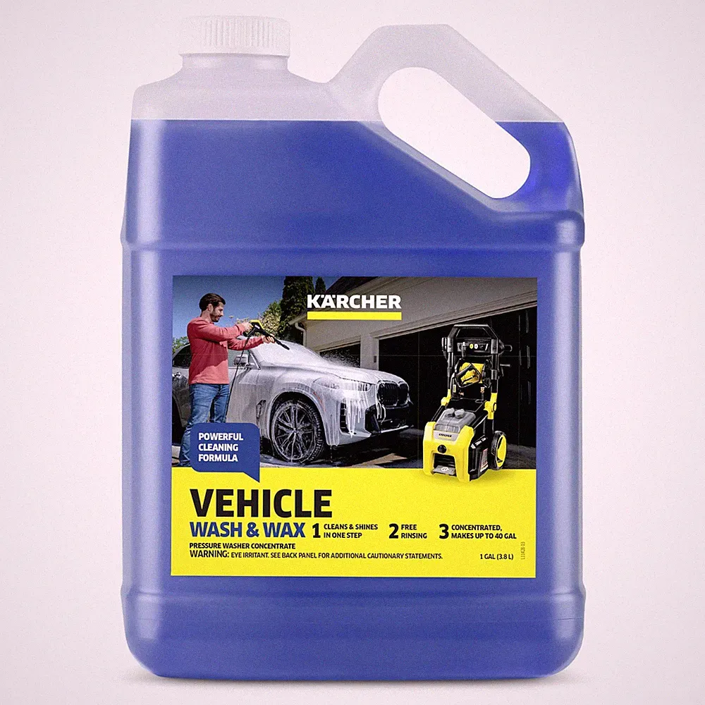 Pressure Washer Detergent Vehicle Wash Wax 20 Gallon K rcher 9.558-146.0 Cleans