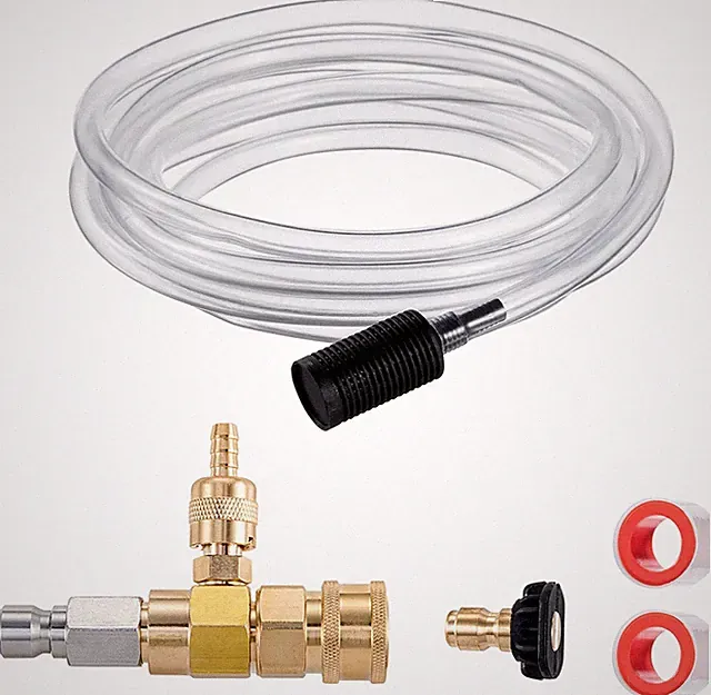 Pressure Washer Downstream Injector Kit - 3/8" , Connect 4000 PSI Soap Dispenser