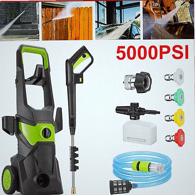 Pressure Washer, Electric Power Washer, 5000 Max PSI Portable Cleaning Machine