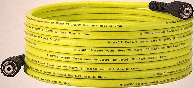 Pressure Washer Extension Hose Replacement Adapter 25Ft 3600Psi High Power 14Mm