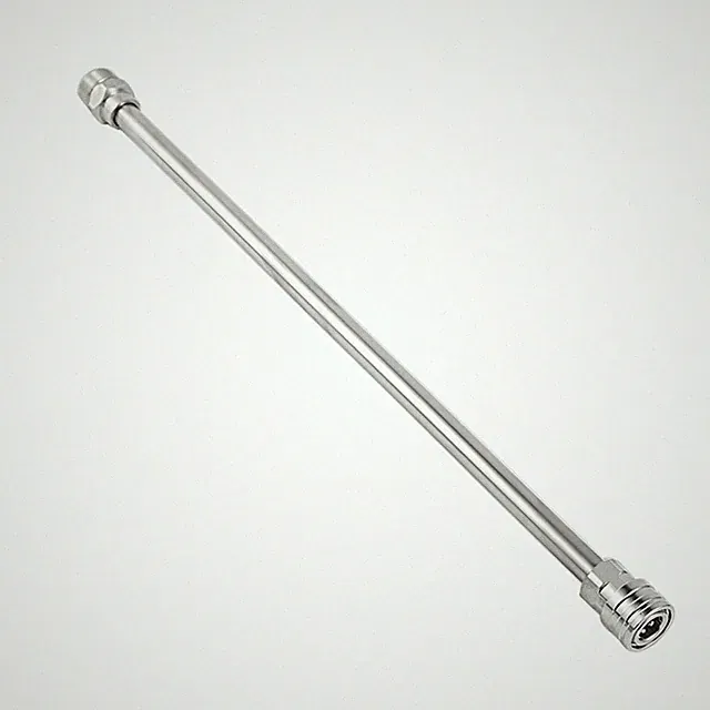 Pressure Washer Extension Wand, 1/4 Inch Quick Connect to M22 | Stainless Ste...