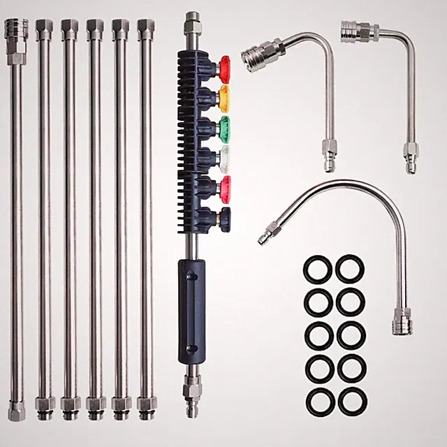 Pressure Washer Extension Wand, 10 Pack Power Washer Lance with 6 Atomization...
