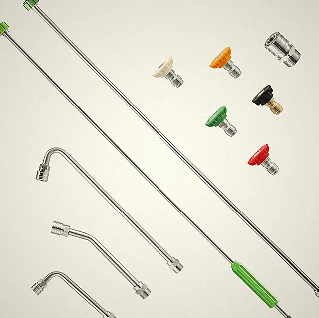 Pressure Washer Extension Wand, 120” Power Washer Wand Extension with Molded Gri