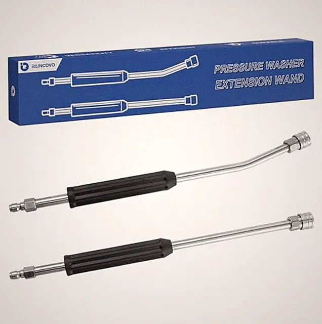 Pressure Washer Extension Wand 17 Inch 4000 PSI Stainless Steel 1/4 Inch Quick