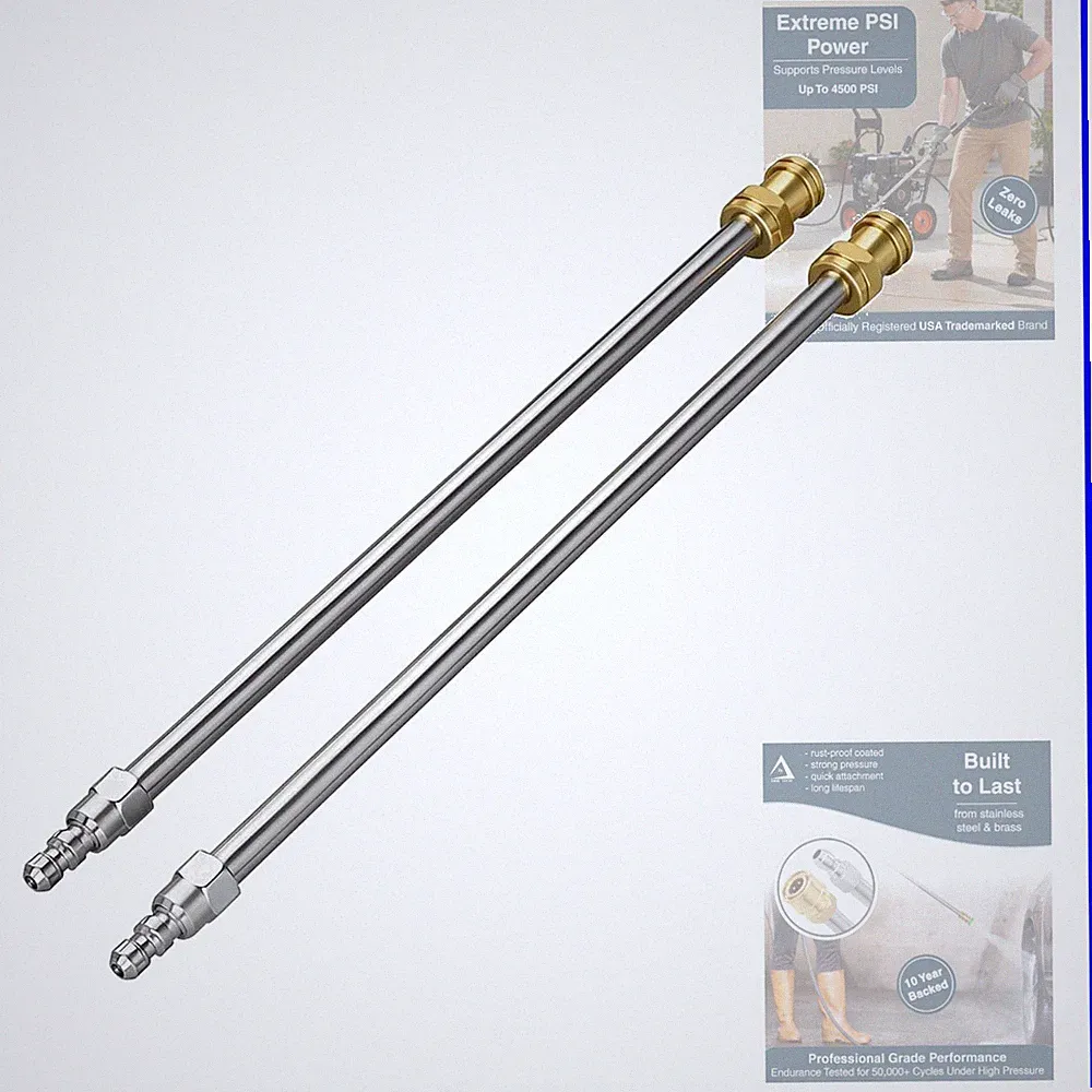 Pressure Washer Extension Wand 17 Inch – Power Washer Wand Extension for Car...