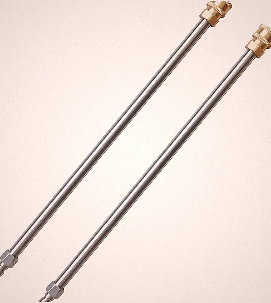 Pressure Washer Extension Wand, 17 Inch Stainless Steel, Power Lance, 2 Pack