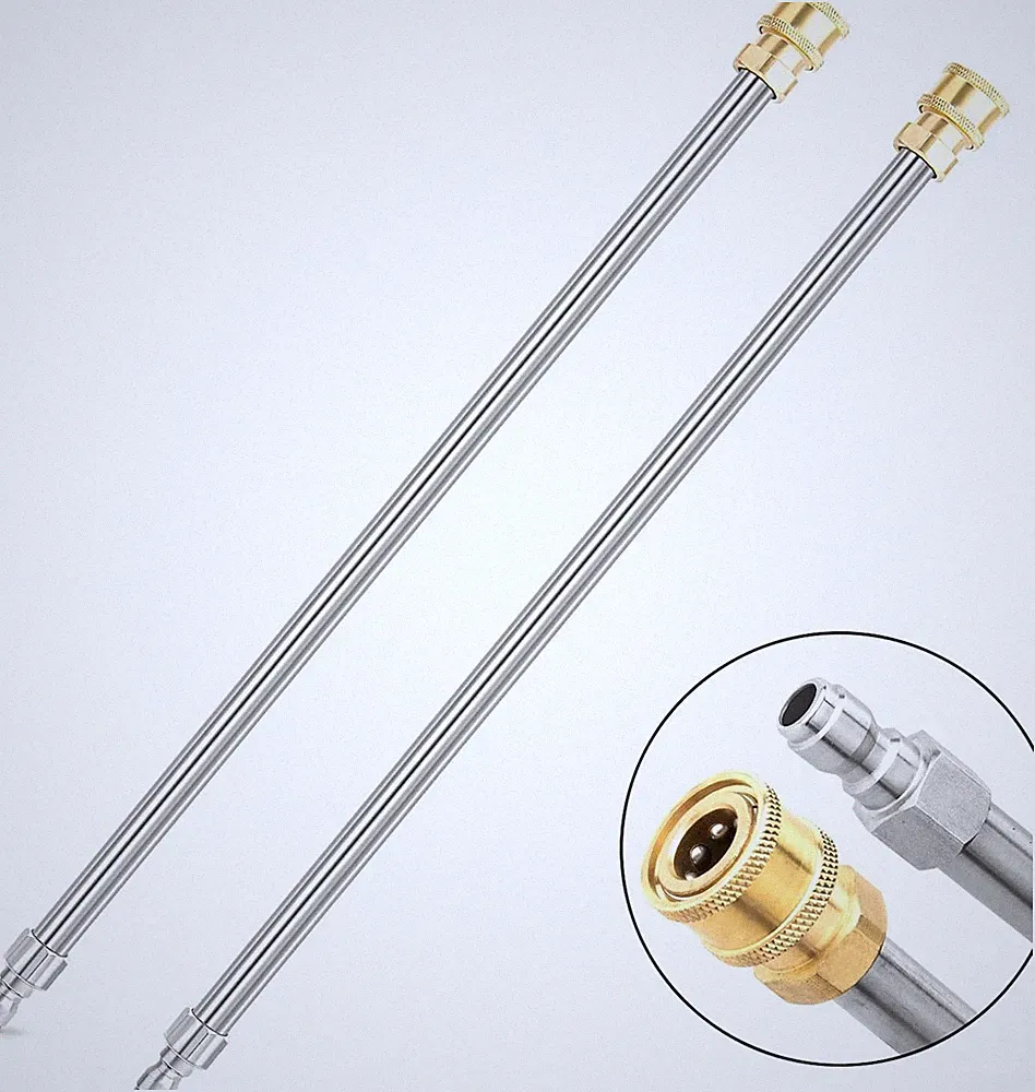 Pressure Washer Extension Wand 2 Pack 17 Inch Stainless Steel Heavy Duty...