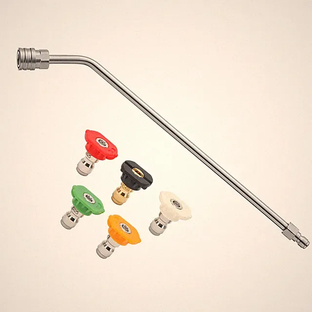 Pressure Washer Extension Wand, 45 Degree Curved Angled Attachment Lance for...