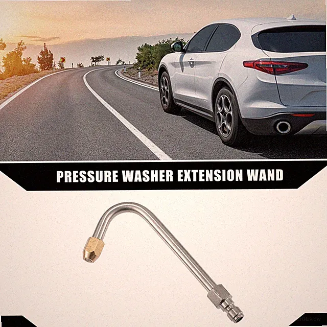 Pressure Washer Extension Wand for Car Motorcycle Bike J Shape Durable 15cm