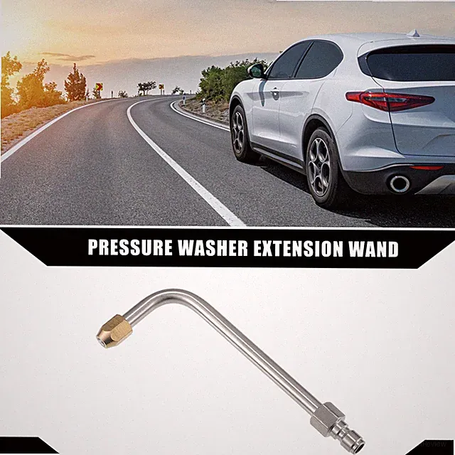 Pressure Washer Extension Wand for Car Motorcycle Bike L Shape 90 Degree 15cm