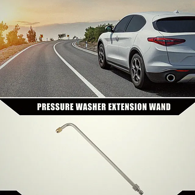 Pressure Washer Extension Wand for Car Motorcycle Bike L Shape 90 Degree 35cm