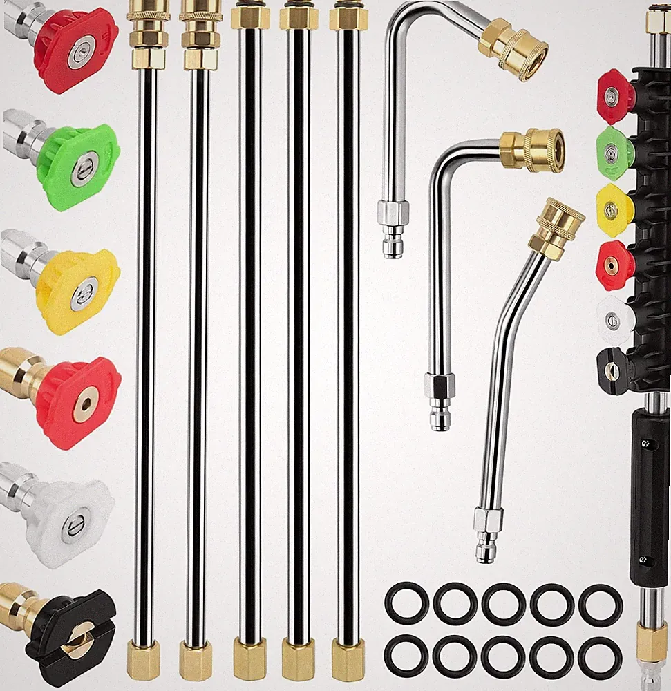 Pressure Washer Extension Wand Kit 4000 PSI for Karcher Honda Troy-Bilt Ryobi 30