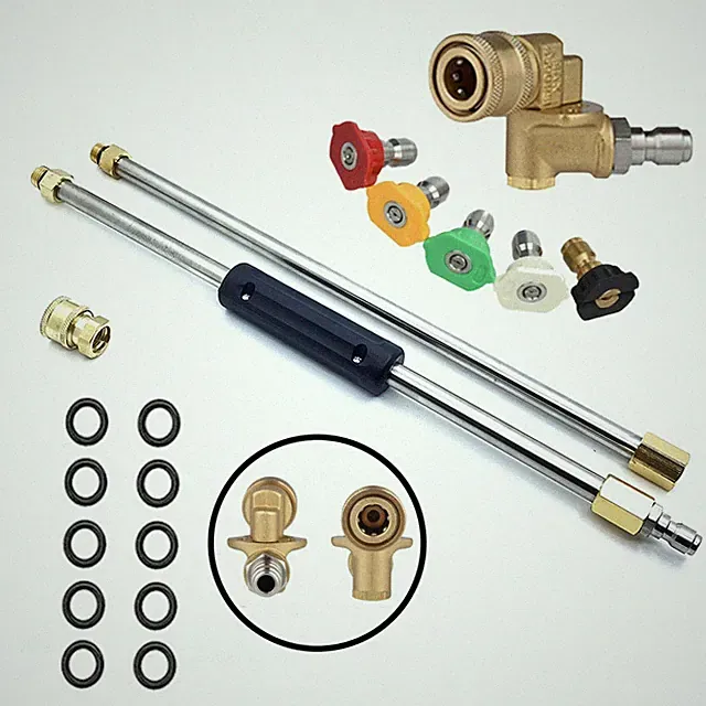 Pressure Washer Extension Wand Power Lance Spray Gun Nozzle 1/4" Connect NEW