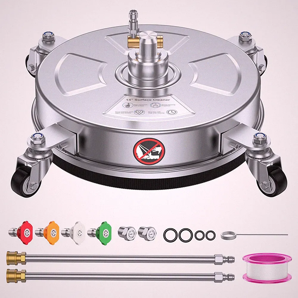 Pressure Washer Floor Cleaner 14" Stainless 4500 PSI