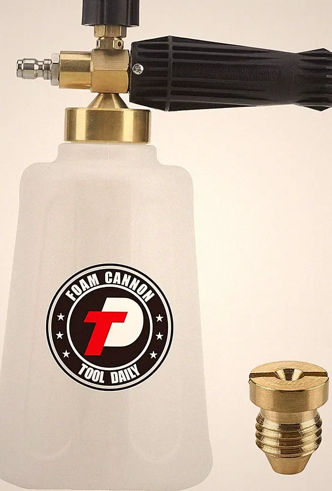 Pressure Washer Foam Cannon for Car Wash, Snow Foam Lance, Additional