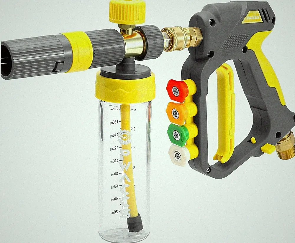 Pressure Washer Foam Cannon Pro, Small No-Dilution Foam Gun 200 ML | Powe