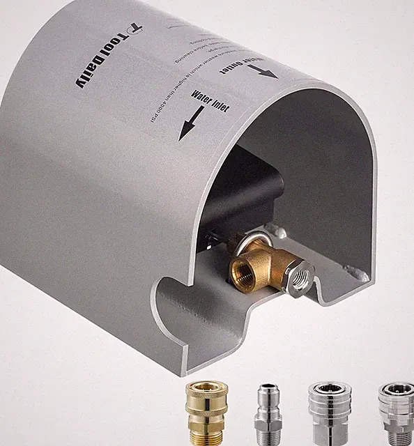 Pressure Washer Foot Valve for Sewer Jetter Kit, as Power Washer Ball Valve, 400