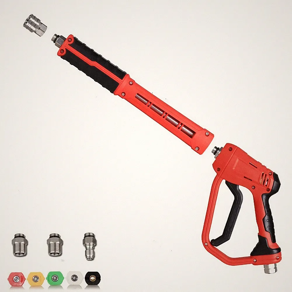 Pressure Washer for Cars and Driveways with 5 Nozzles for Targeted Cleaning