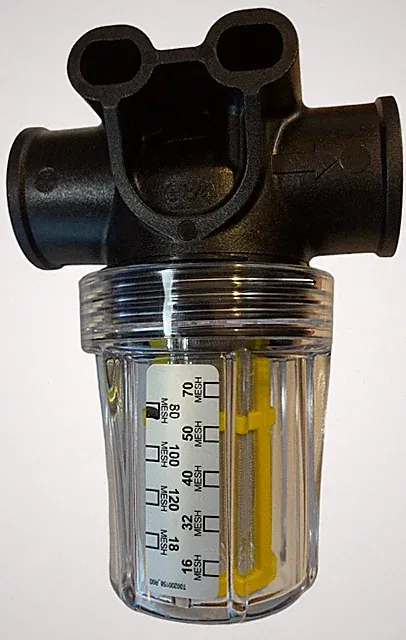 Pressure Washer & General Use Water Filter W Stainless Steel Element 3/4 NPT