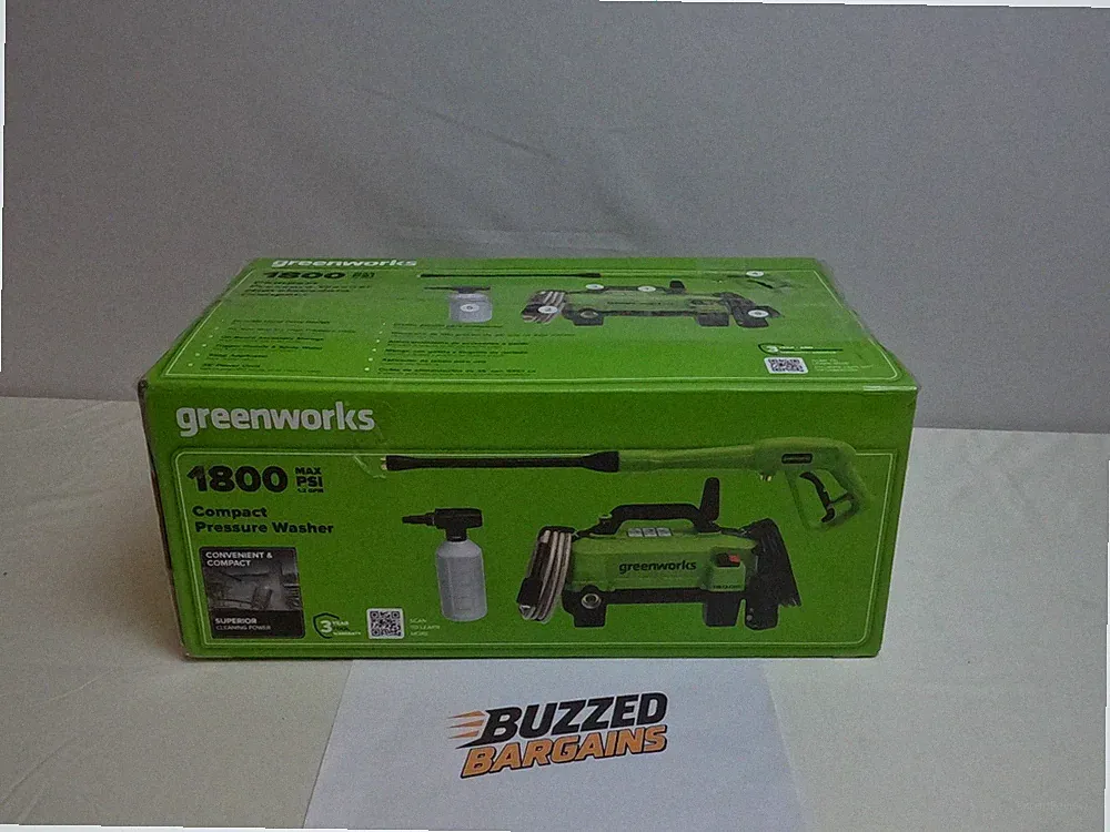 Pressure washer - Greenworks - 1800-PSI