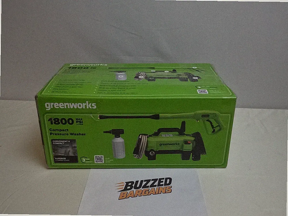Pressure washer - Greenworks - 1800-PSI
