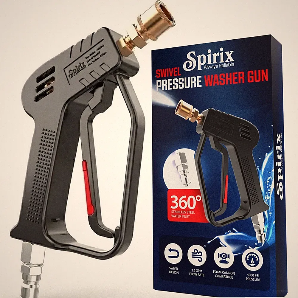 Pressure Washer Gun 4000 PSI Short Power Washer Gun